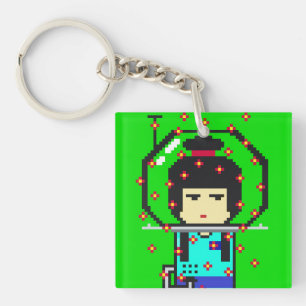 Umeko Space Colony NFT #66 Ohana keychain キーホルダー
