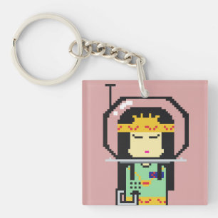 Umeko Space Colony NFT #72 Towa keychain キーホルダー