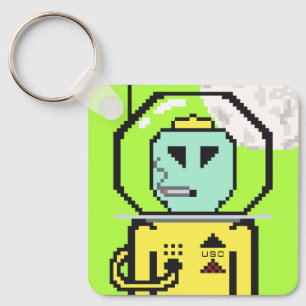 Umeko Space Colony NFT #8 Rain keychain