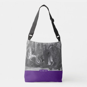 Umhängetasche Berry&Grey Crossbody Bag