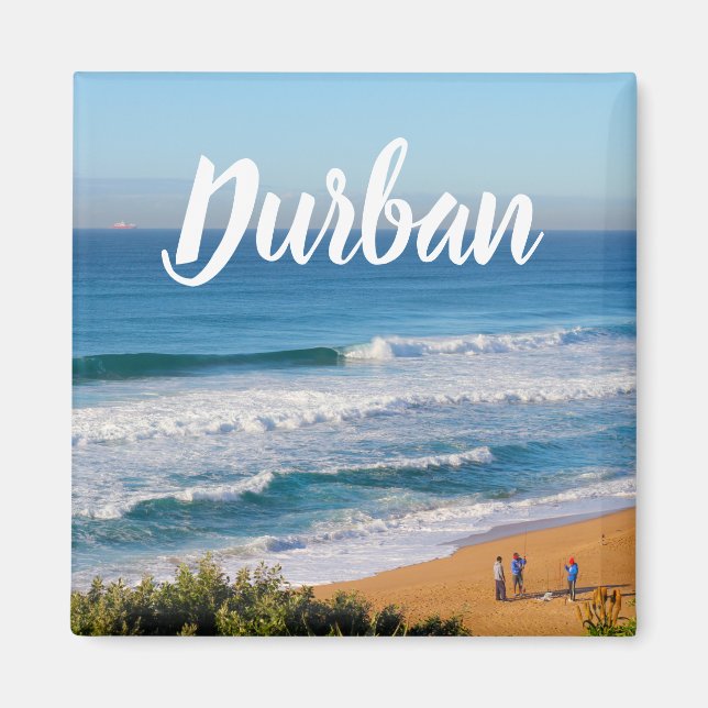 Umhlanga Durban View Ocean Beach South Africa Magnet (Front)