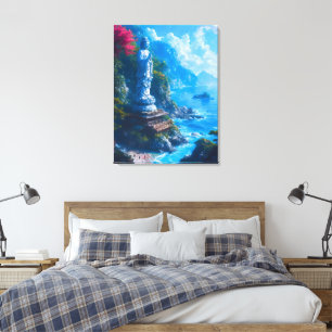 Umi no Hotoke The Buddha of the Sea Canvas Print