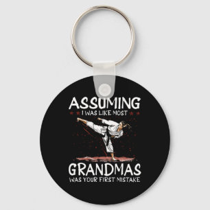 Uming I Was Like Most Grandmas First Mistake Karat Key Ring