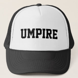 Umpire hat for official sports teams supervision