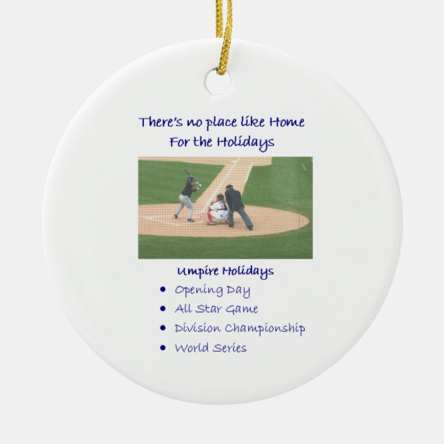 Umpire Ornament (Front)