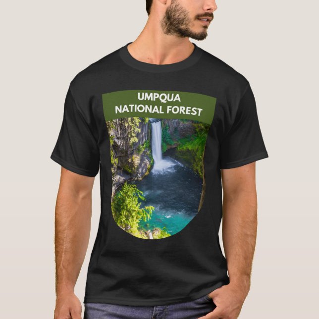 Umpqua National Forest - Oregon  T-Shirt (Front)