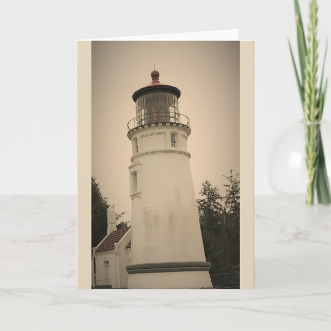 Umpqua River Lighthouse, OR Card (Front)