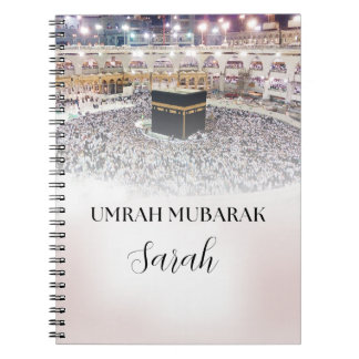 Umrah Mubarak Spiral Notebook