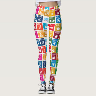 UN 17 Sustainable Development Goals Leggings