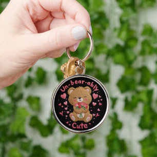 Un-bear-ably Cute Teddy Bear Key Ring