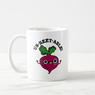 Un-beet-able cute Veggie Beet Pun  Coffee Mug
