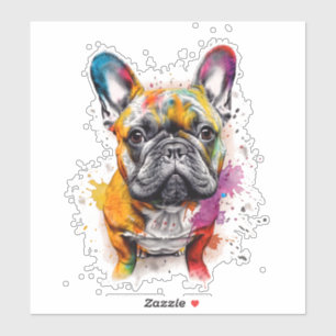 Un bulldog francés lleno de estilo