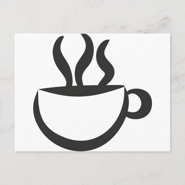 Un café? postcard (Front)