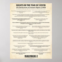 UN Declaration On Human Rights 1948 Medium Poster