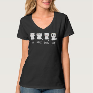 Un Deux Trois Cat T-Shirt