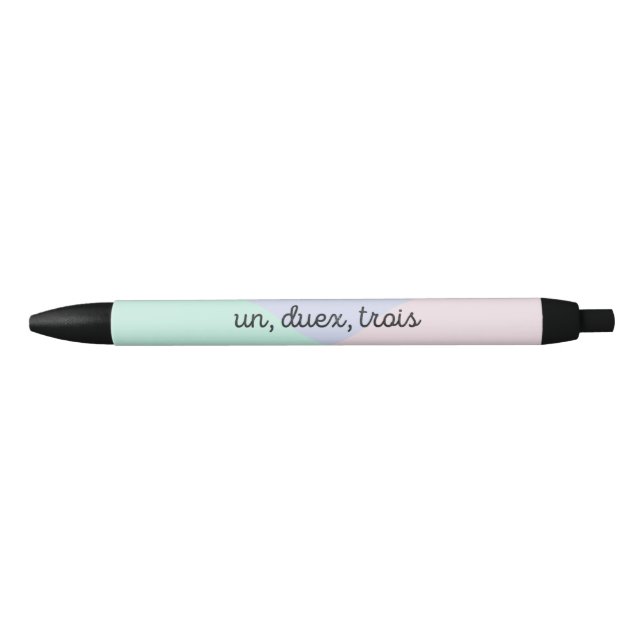 Un, Deux, Trois Pen (Front)