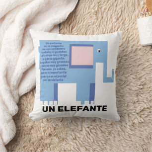un elephante cushion