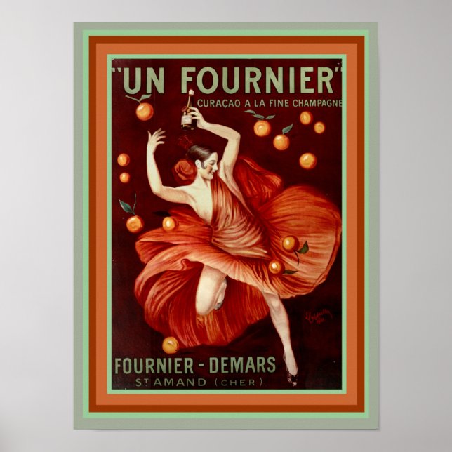 Un Fournier-Demars Ad Poster 12 x 16 (Front)