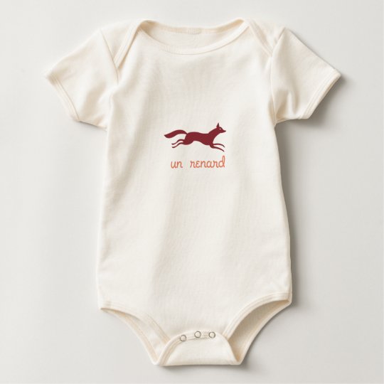 Un Renard For Baby Baby Bodysuit