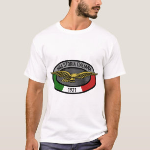 Una Storia Italiana Moto Guzzi   T-Shirt
