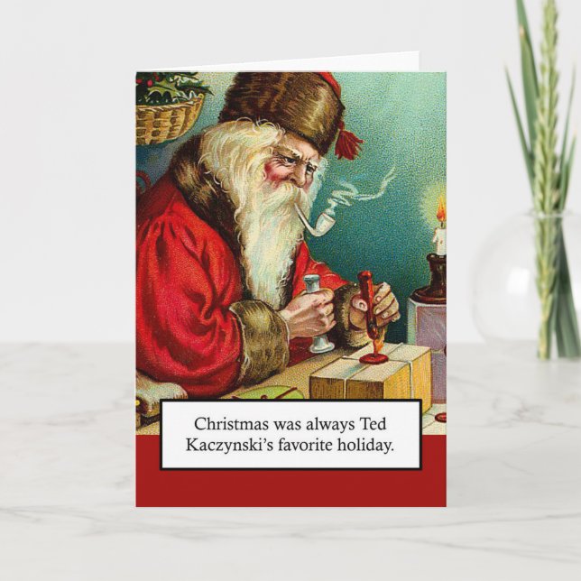 Unabomber Christmas Card (Front)