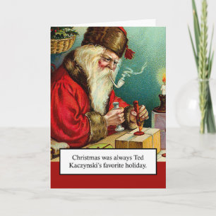 Unabomber Christmas Card