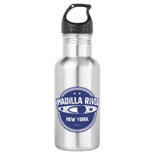 Unadilla River New York Kayak 532 Ml Water Bottle