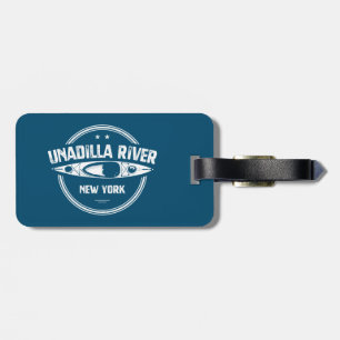 Unadilla River New York Kayak Luggage Tag