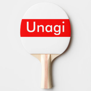 Unagi Label Ping Pong Paddle