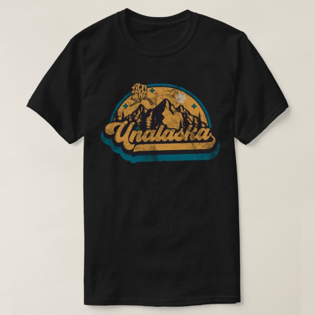 Unalaska, Alaska T-Shirt (Design Front)