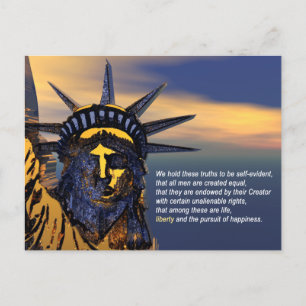 Unalienable Rights Postcard