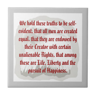 Unalienable Rights Tile