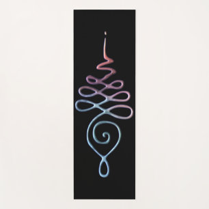 Unalome 1  yoga mat
