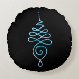 Unalome 6 round cushion