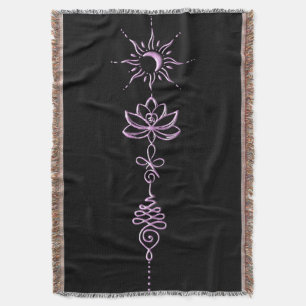 Unalome Group 5 Throw Blanket