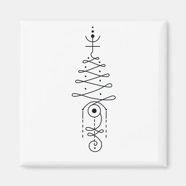 Unalome I Magnet (Front)