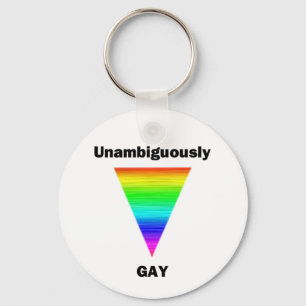 Unambiguously Gay Key Ring