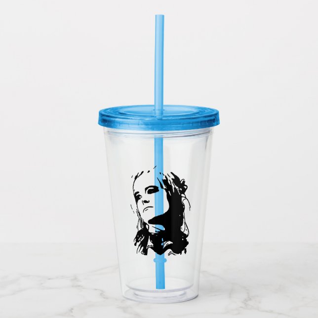 Unamused Acrylic Tumbler (Front)