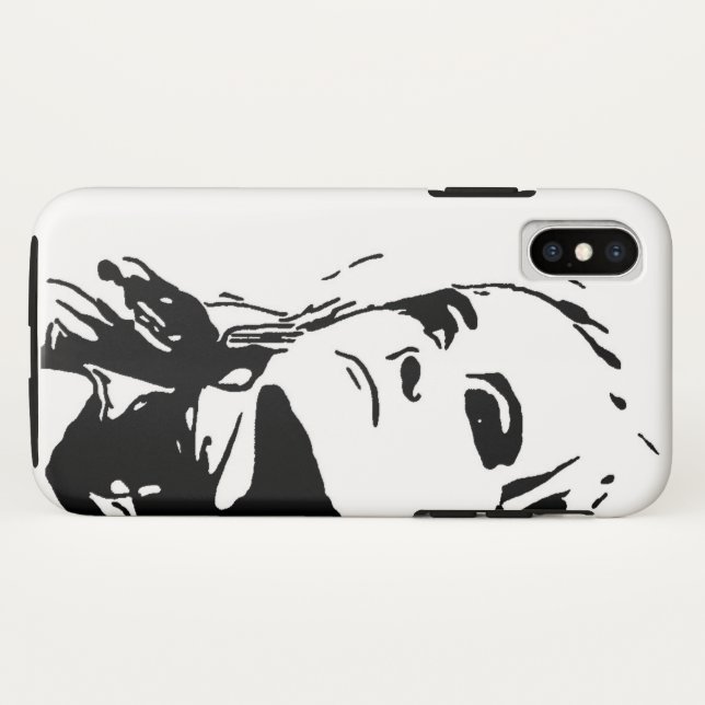 Unamused Case-Mate iPhone Case (Back (Horizontal))