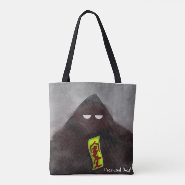 Unamused Death Tote Bag (Back)