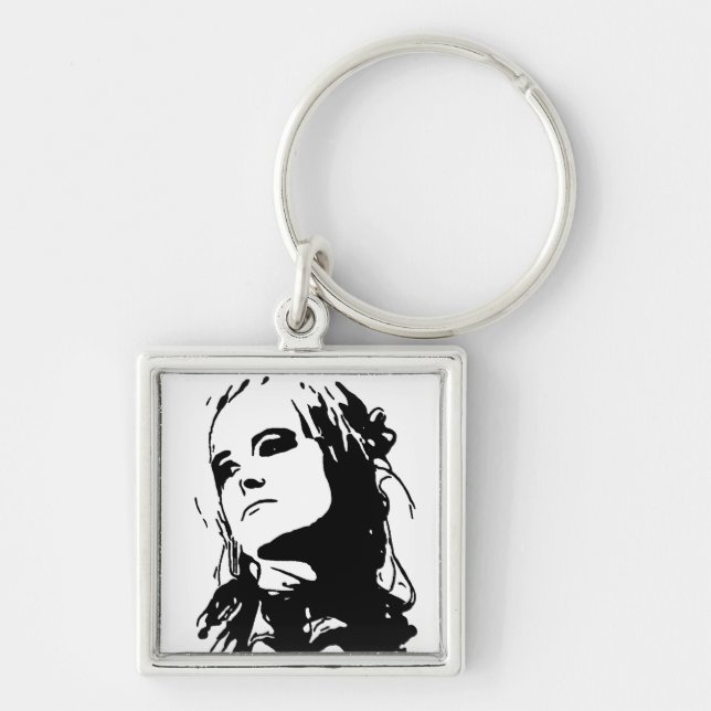 Unamused Key Ring (Front)