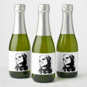 Unamused Sparkling Wine Label