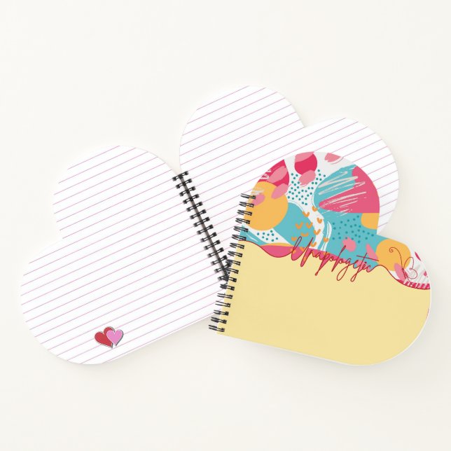 Unapologetic Bold Feminine Statement Notebook (Inside)