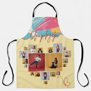 Unapologetic Personalised Feminine Photo Collage  Apron
