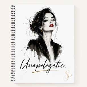 Unapologetic. Personalised Notebook