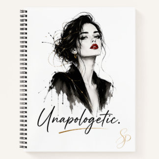 Unapologetic. Personalised Notebook
