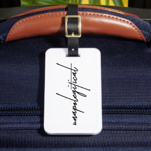 Unapologetical – Travel Boldly Luggage Tag