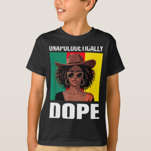 Unapologetically Afro Woman Empowerment Pride  T-Shirt