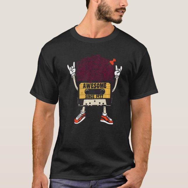 Unapologetically black awesome since 1977 african  T-Shirt (Front)
