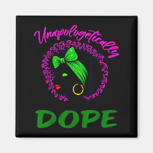 Unapologetically Black History Junenth Women Melan Magnet